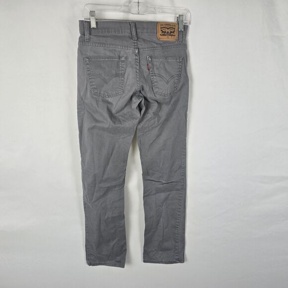 Levi's 511 Slim Jeans Boys 14 27 x 27 Regular Gray - Picture 7 of 16